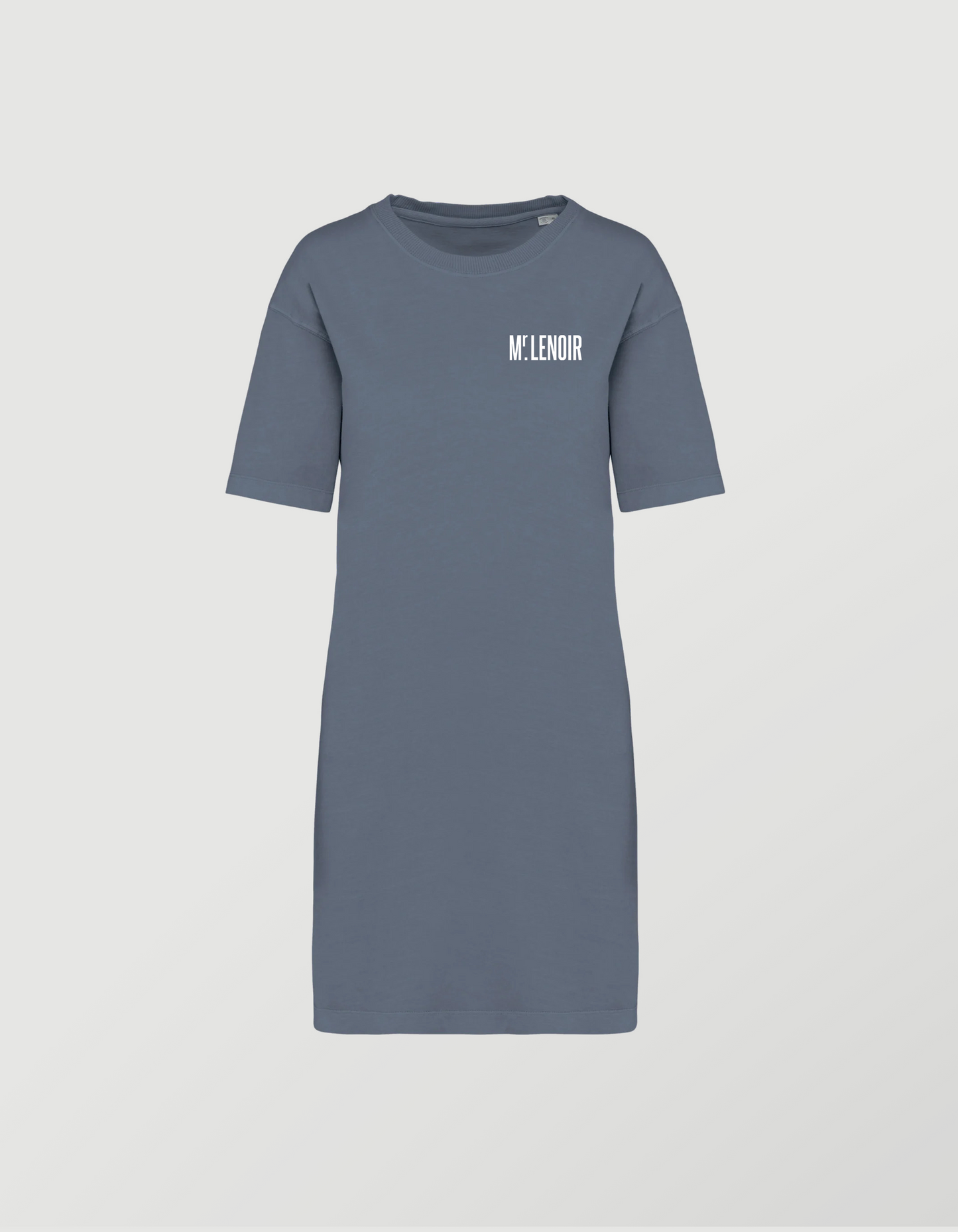 Robe tee-shirt gris minéral Mr.LENOIR (cœur)