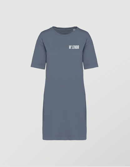 Robe tee-shirt gris minéral Mr.LENOIR (cœur)