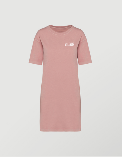 Robe tee-shirt rose Mr.LENOIR (cœur)