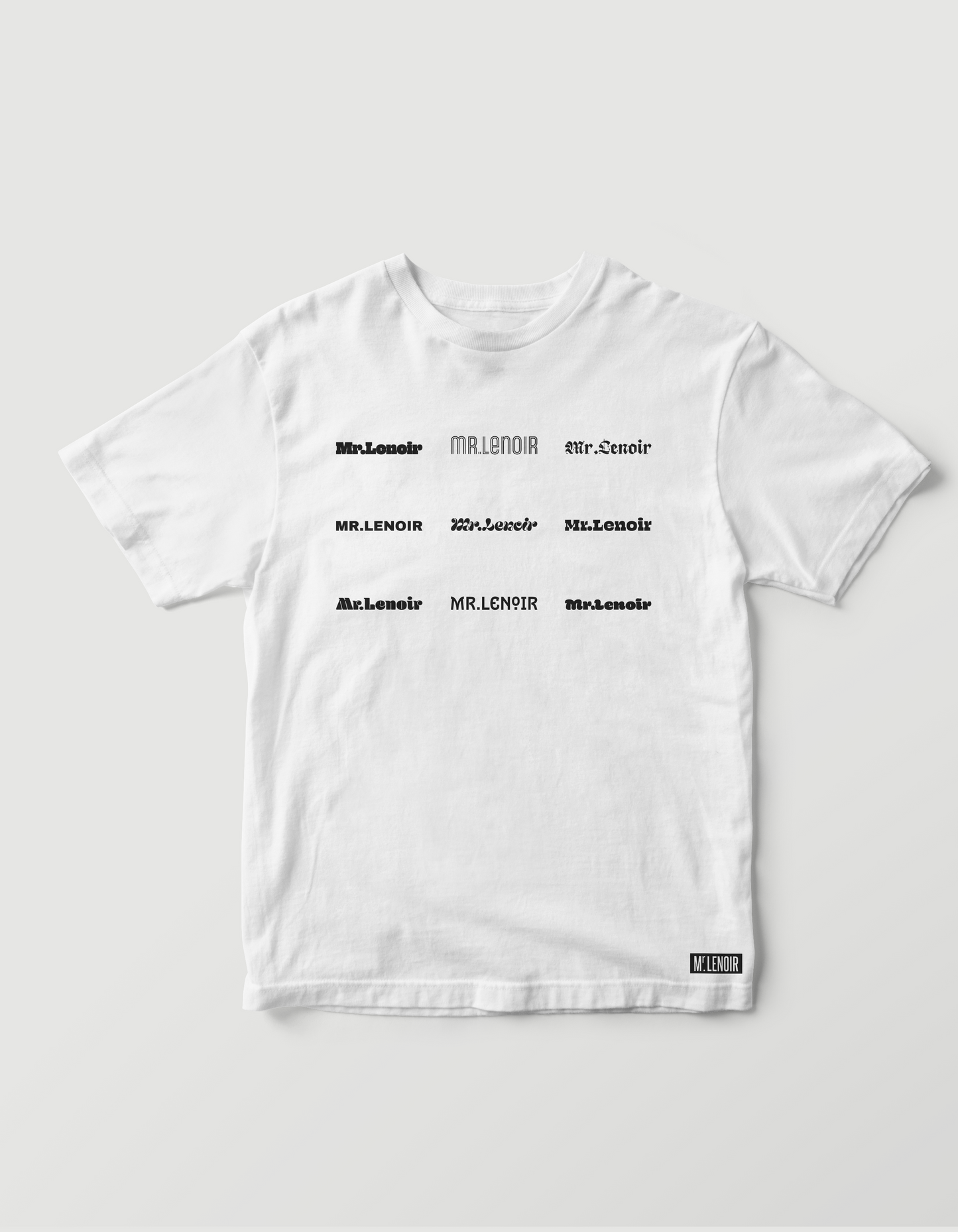Tee-shirt adulte typographique