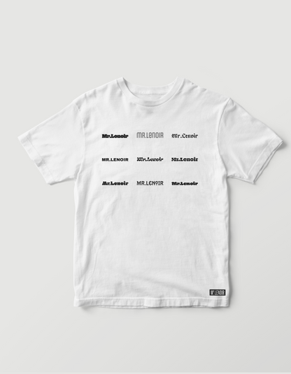 Tee-shirt enfant typographique